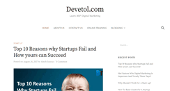 Desktop Screenshot of devetol.com